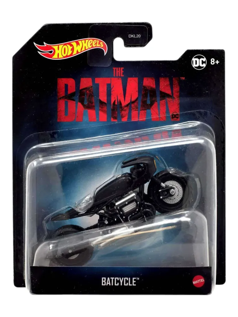 HotWheels Batman Batcycle Imported Premium Black 1:50 Scale