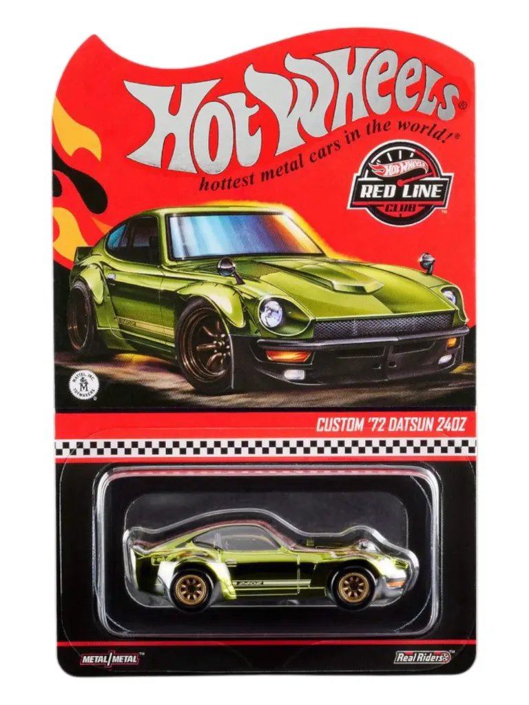 HotWheels Custom 72 Datsun 240Z RLC 1:64 Scale (With Protector)