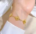 Fancy Gold plated Bracelet For Women And Girls