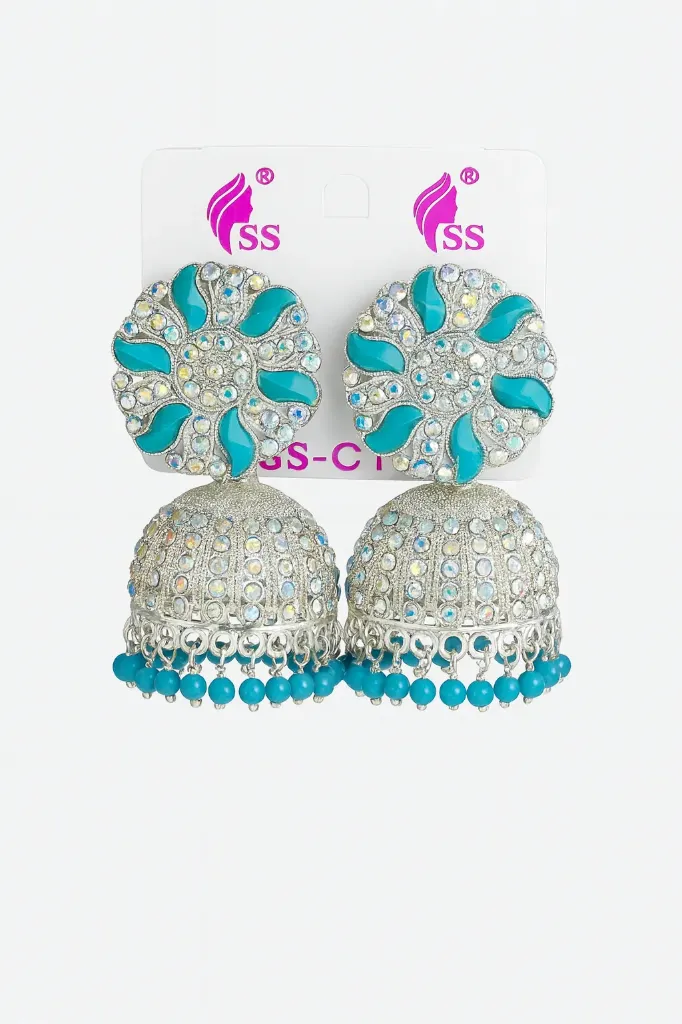 Buy Aqua Earrings for Women