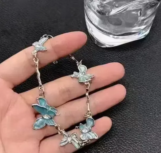 BLUE Butterfly Bracelet from Sanchi Collections