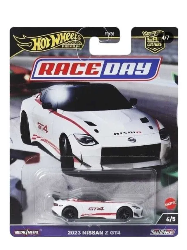 HotWheels 2023 Nissan Z GT4 – 1:64 Scale Premium Die‑Cast Collectible Car